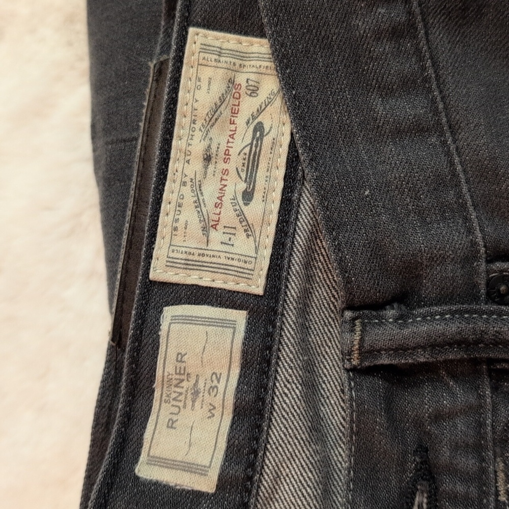 ALLSAINTS SKINNY RUNNER 32W